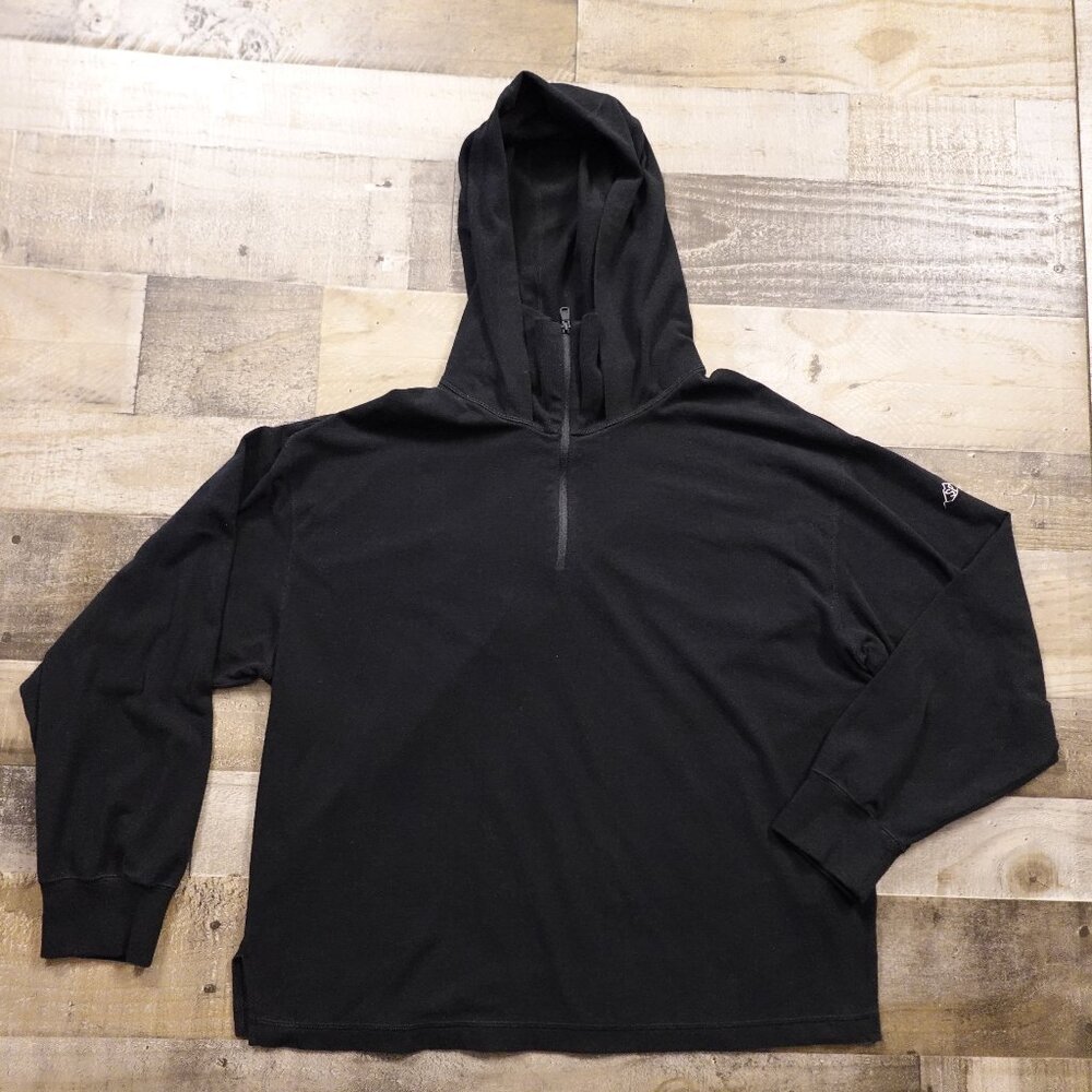 RLX Ralph Lauren Wicking Hoodie Men’s Large Black Athletic Half-Zip